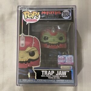 Funko Pop! 2024 Masters of the Universe Trap Jaw Legendary LE 1200 With Case